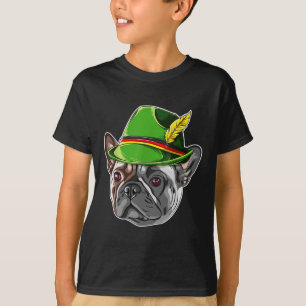 Bulldog Kids Boys Lederhosen Alpine Hat T-Shirt