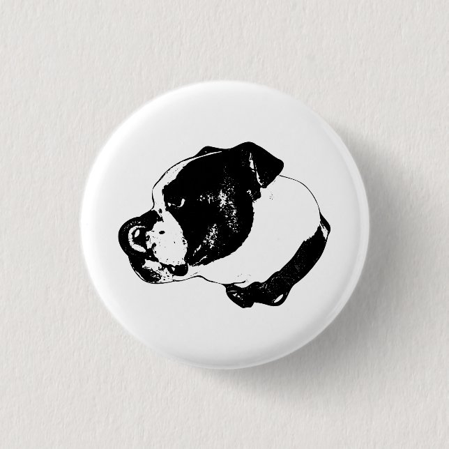 Bulldog Lick Button (Front)