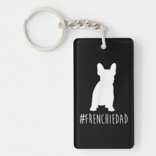 Bulldog Lover Frenchie Dad French Bulldog Dad Key Ring