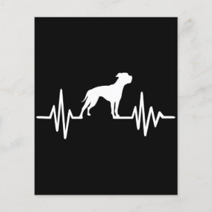 Bulldog Lovers Bulldog Heartbeat Flyer