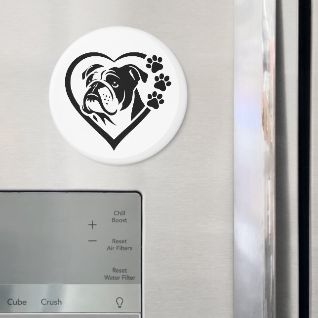 Bulldog Magnet (In Situ (Fridge))