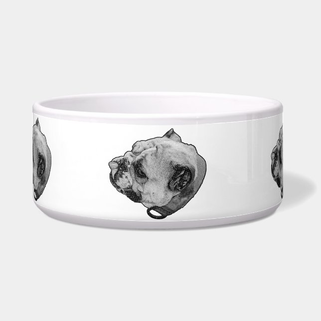 Bulldog Mealtime Calm (Front)