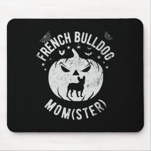 Bulldog Momster - Halloween Mouse Pad