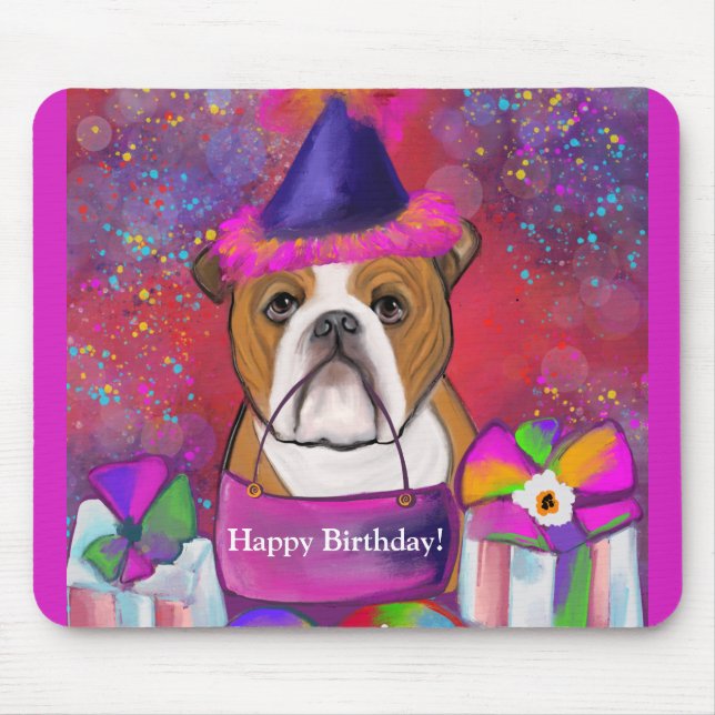 Bulldog       mouse pad (Front)