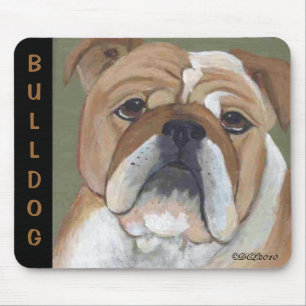 Bulldog mousepad