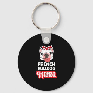 Bulldog Mum French Bulldog Mama Key Ring