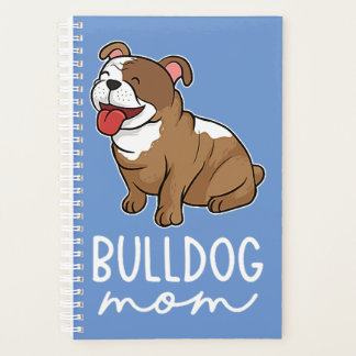 Bulldog Mum Women Bulldog Lover Planner