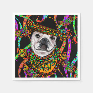 Bulldog    napkin