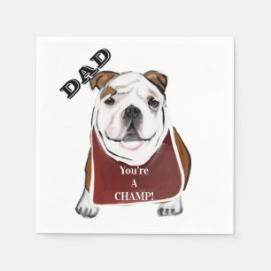 BULLDOG NAPKIN