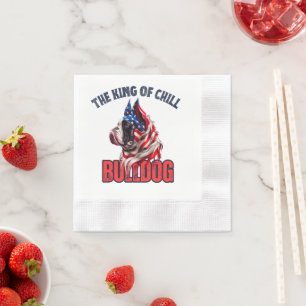 Bulldog Napkin
