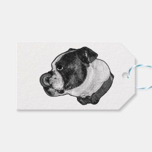 Bulldog Nose-Lick Tag
