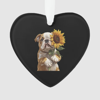 Bulldog ornament