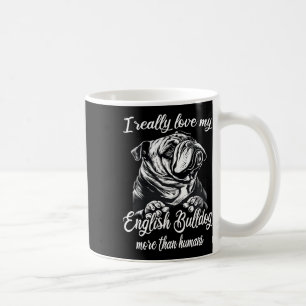 Bulldog Outfit Love My English Bulldog  Coffee Mug