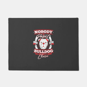 Bulldog Perfection Dog Love Doormat