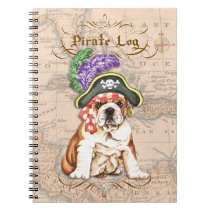 Bulldog Pirate Notebook