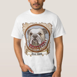 Bulldog Poker Face T-Shirt
