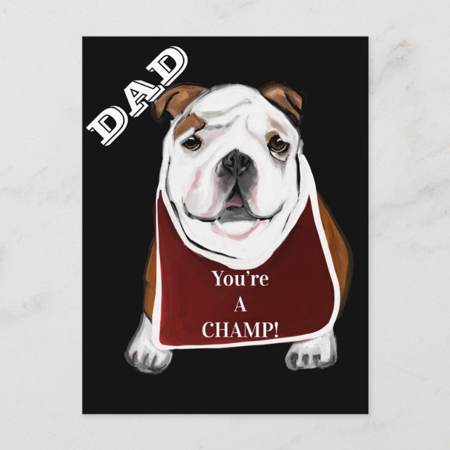 BULLDOG      POSTCARD (Front)