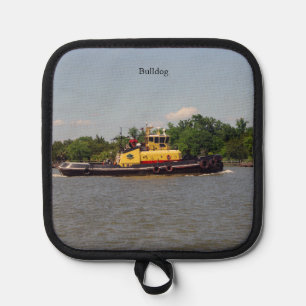 Bulldog pot holder