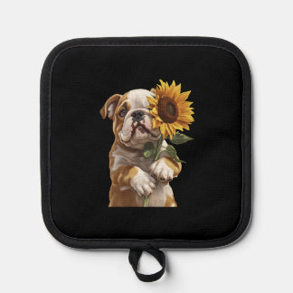 Bulldog pot holder