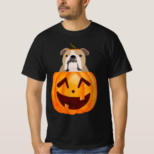 Bulldog Pumpkin T-Shirt