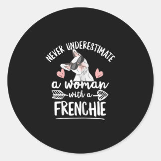 Bulldog Quote For Your Frenchie Wife  Classic Round Sticker