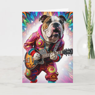 Bulldog Rock Star Card
