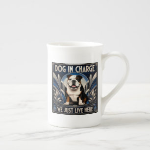 Bulldog Runs the House Coffee Cup - Mug