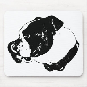 Bulldog Side-Lick Desk Pad Mouse Pad