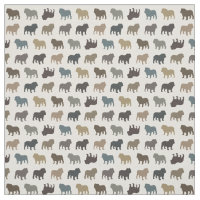 Bulldog Silhouettes Pattern | Cool Dog Breed