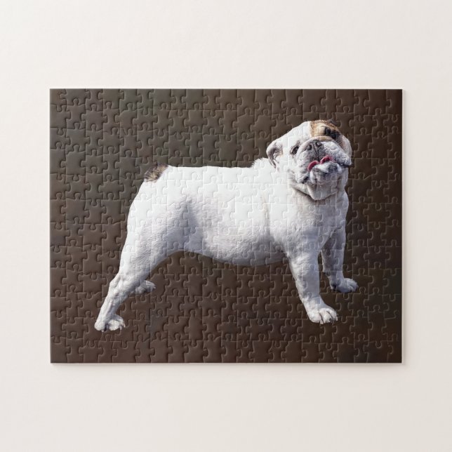 Bulldog Standing Tall Jigsaw Puzzle (Horizontal)