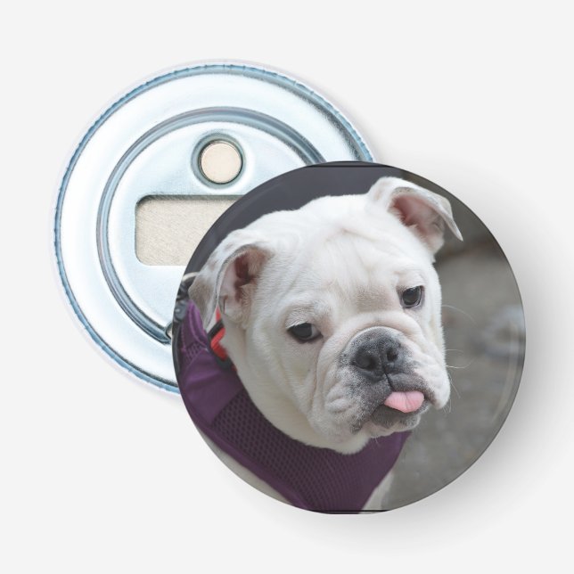 Bulldog Taunt Bottle Opener (Front)