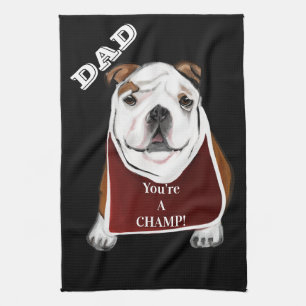 BULLDOG     TEA TOWEL