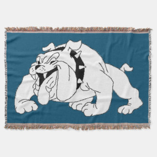 bulldog throw blanket