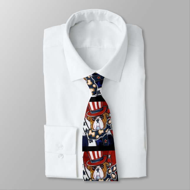 Bulldog              tie (Tied)