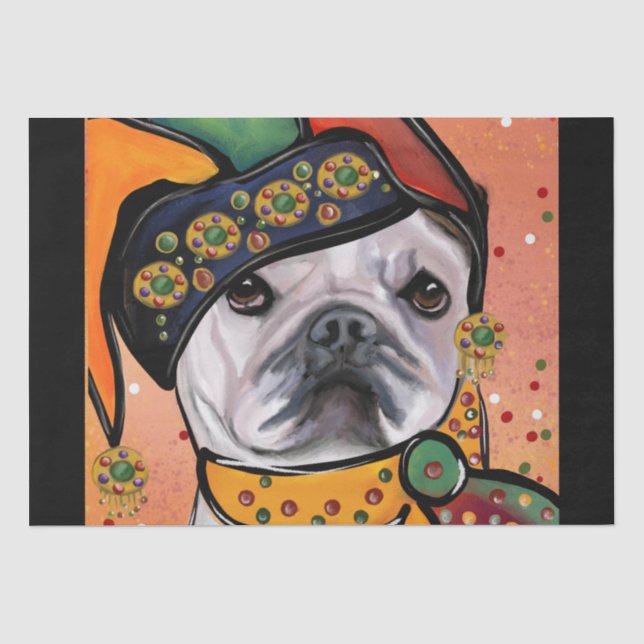 Bulldog          tissue paper (Front)