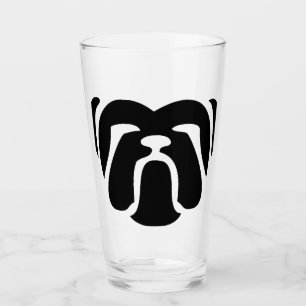 bulldog tribal glass