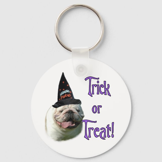 Bulldog Trick Key Ring (Front)