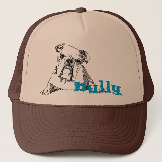 Bulldog Trucker Hat (Front)