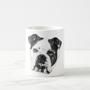 Bulldog Winter Morning Mug