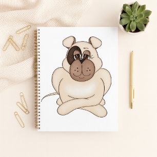 Bulldog with Big Eyes Planner