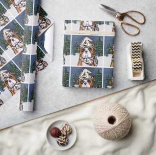 Bulldog     wrapping paper