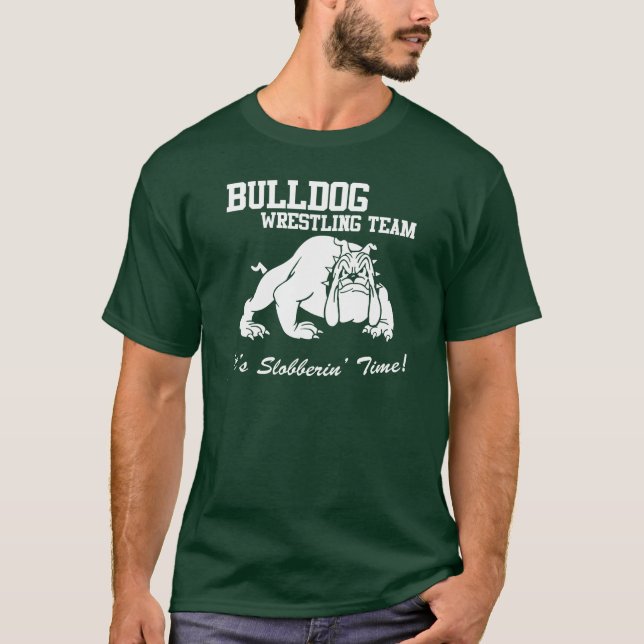 Bulldog Wrestling Team T-Shirt (Front)