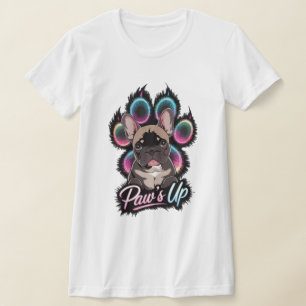 Bulldogge mit Style T-Shirt