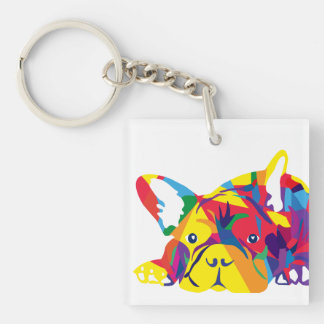 Bulldoggen Schlüsselanhänger Key Ring