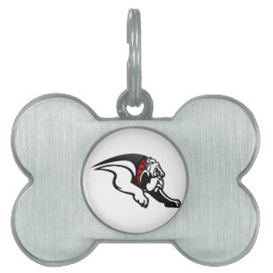 Bulldogs 1 pet name tag