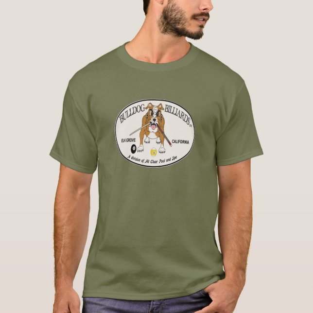 Bulldogs Billiards T-Shirt (Front)