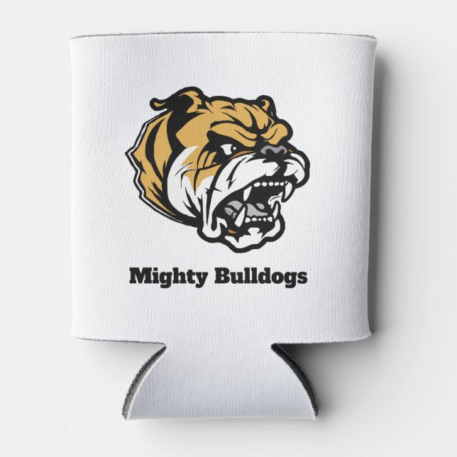 Bulldogs Custom Can Cooler (Front)