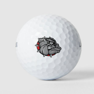 Bulldogs Mascot Golf Ball