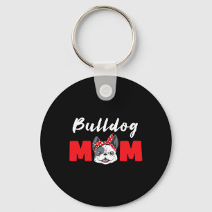 Bulldogs Mum - Bulldog  Key Ring