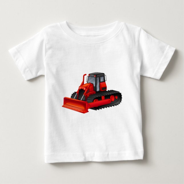 Bulldozer Baby T-Shirt (Front)